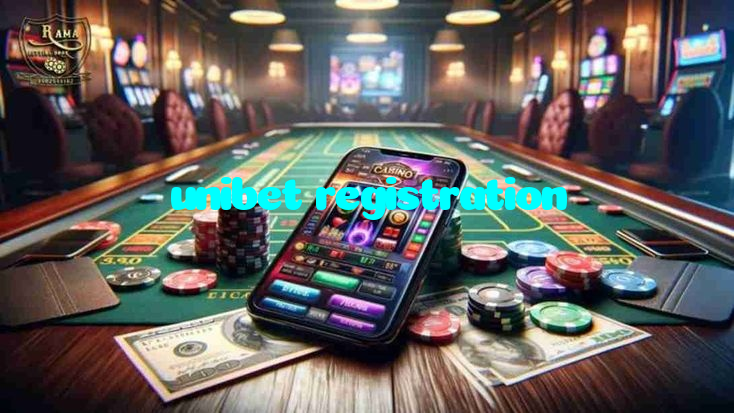 unibet registration casino presented on mobile device in Pakistan with slots and live games